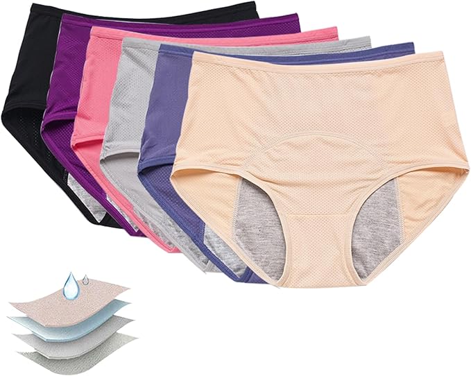 DryFit™ Auslaufsichere Unterwäsche mit Beckenboden-Support | 2+3 Gratis